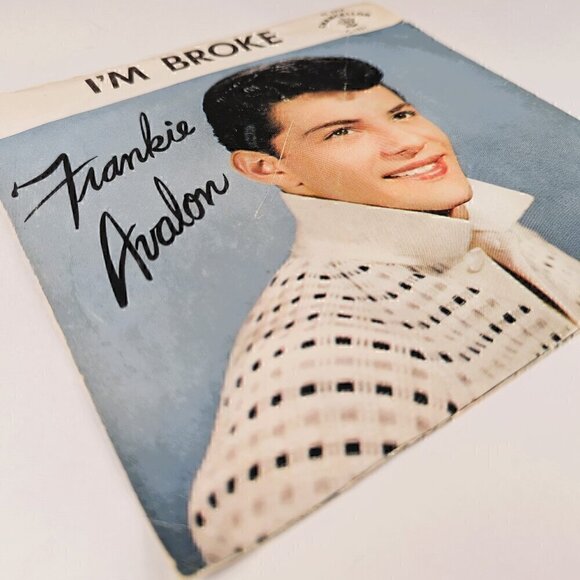 Frankie Avalon 7" Vinyl 45 Record Venus/I'm Broke 1959 - Picture 11 of 13